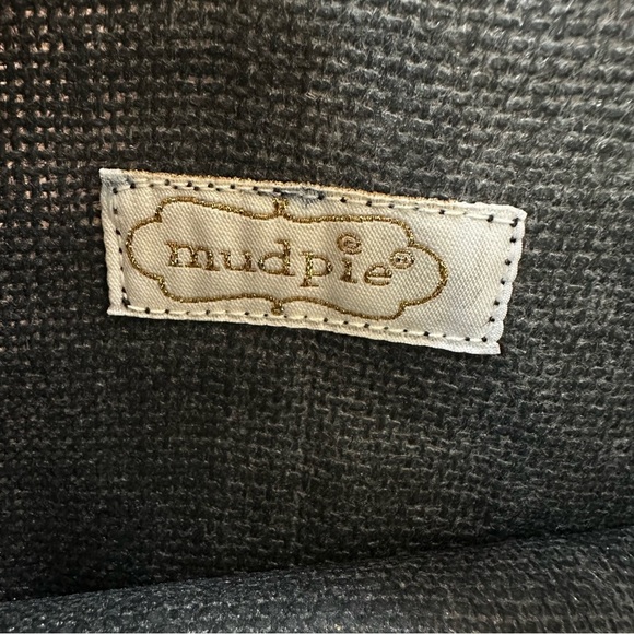 Mud Pie Black Jute Carry-All Case Never Be Like The Rest Of Them Darling - Picture 4 of 7